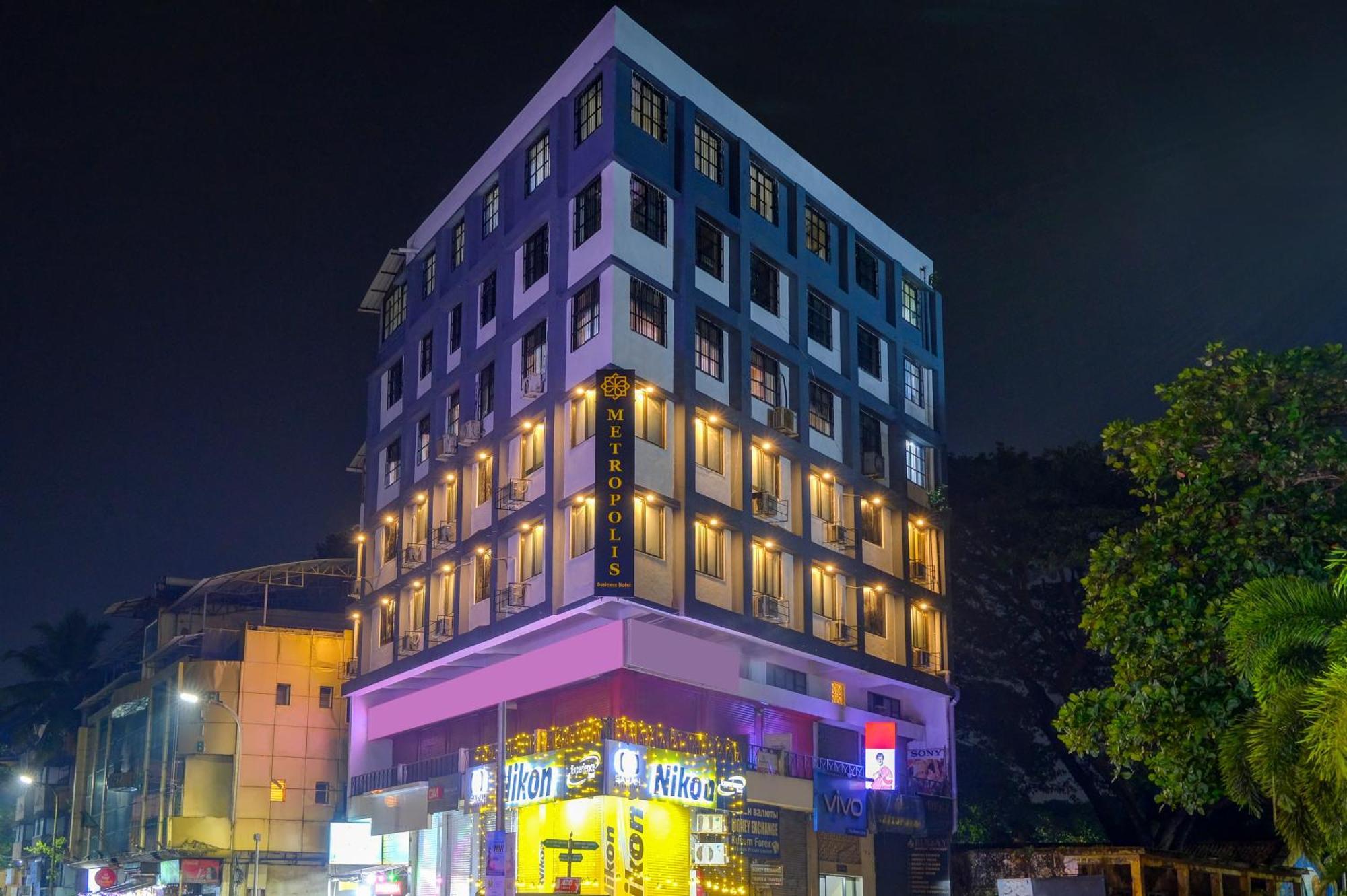 Metropolis Business Hotel パナジ エクステリア 写真