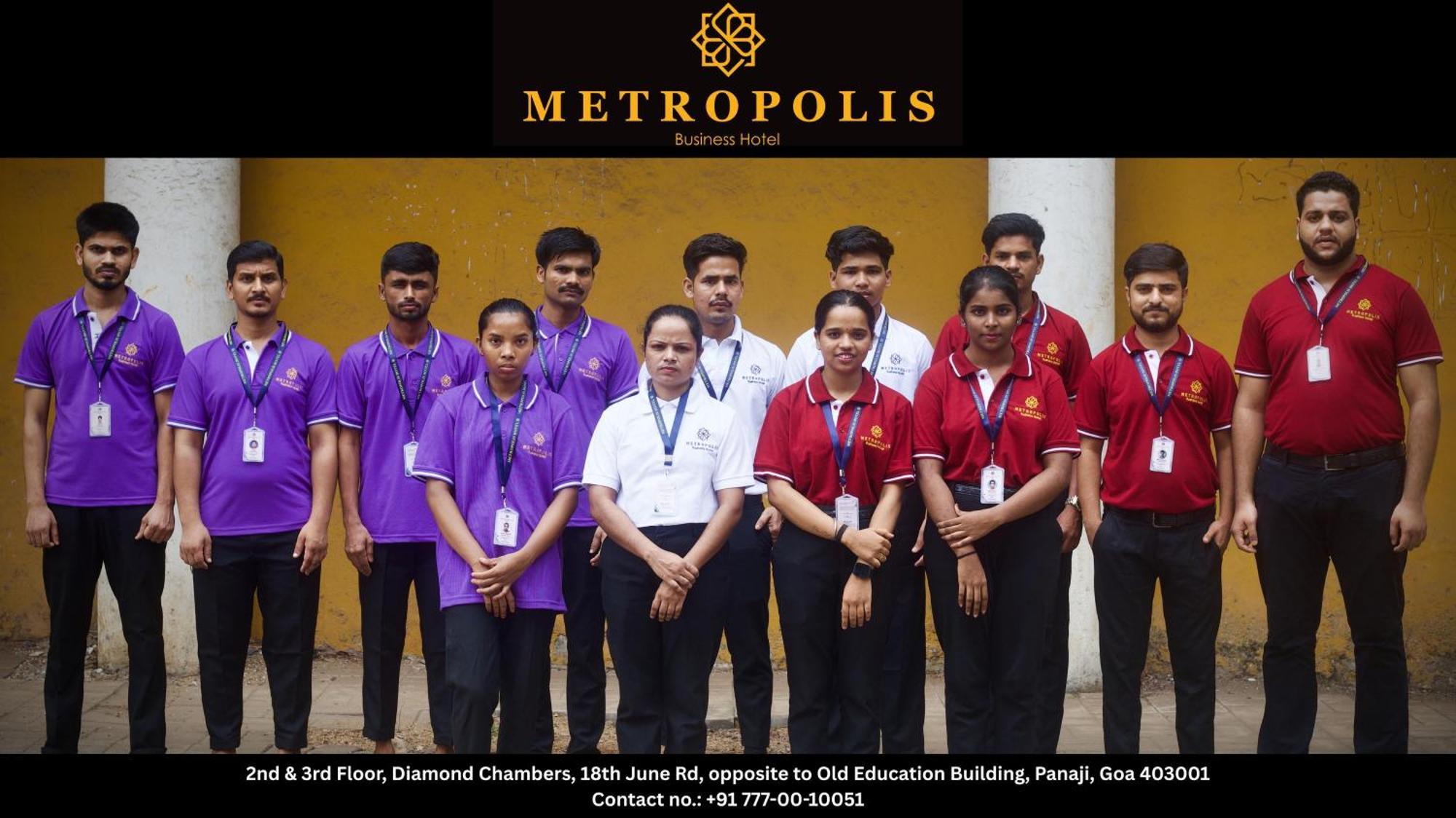 Metropolis Business Hotel パナジ エクステリア 写真